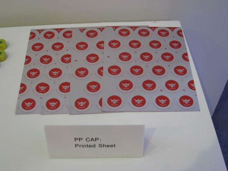PP Cap aluminum sheet