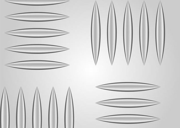 embossed aluminum plate for stairs