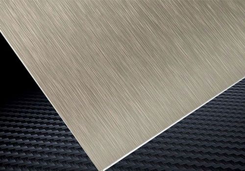 brushed aluminium sheet