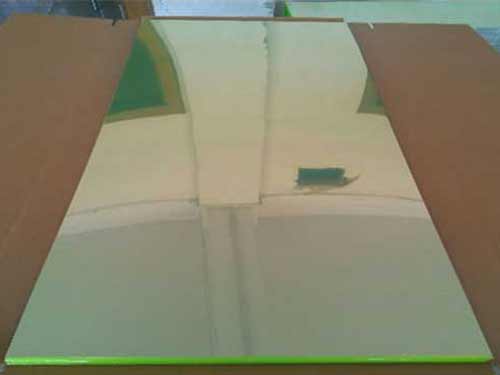 Fiche en aluminium 5005 H34