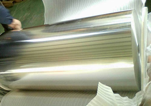 Papel de aluminio para iluminación.