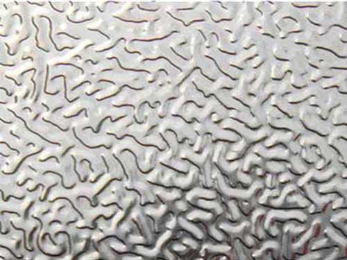 1100 plaques en aluminium en relief