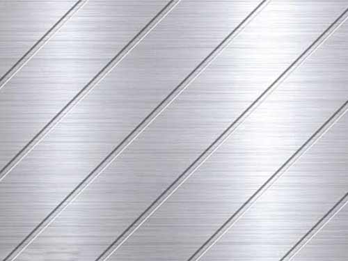 Embossed aluminium foil