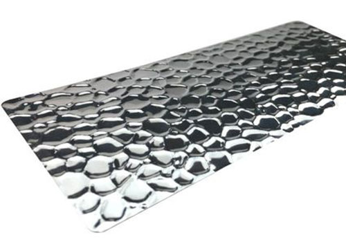 Bobines d'aluminium gaufré anodisé