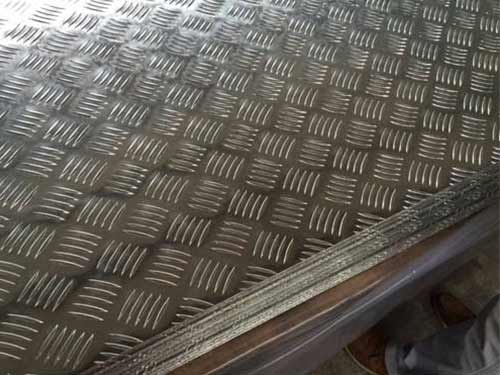 Placa a cuadros de aluminio 5052.