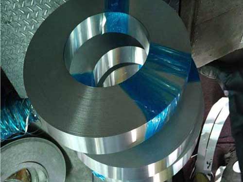 Aluminum strip for flexible air duct