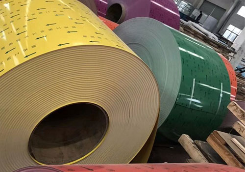 3003 PE PVDF color coated aluminum coil